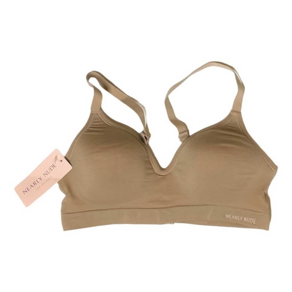 Nearly Nude Seamless Comfortable Lounge Bra SMALL (RS-21)